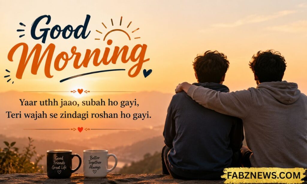 Friend Good Morning Shayari In English