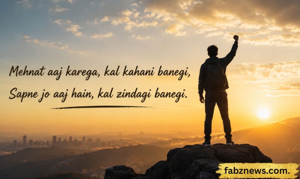 Hard Work and Success Shayari in English to Inspire and Motivate You Daily