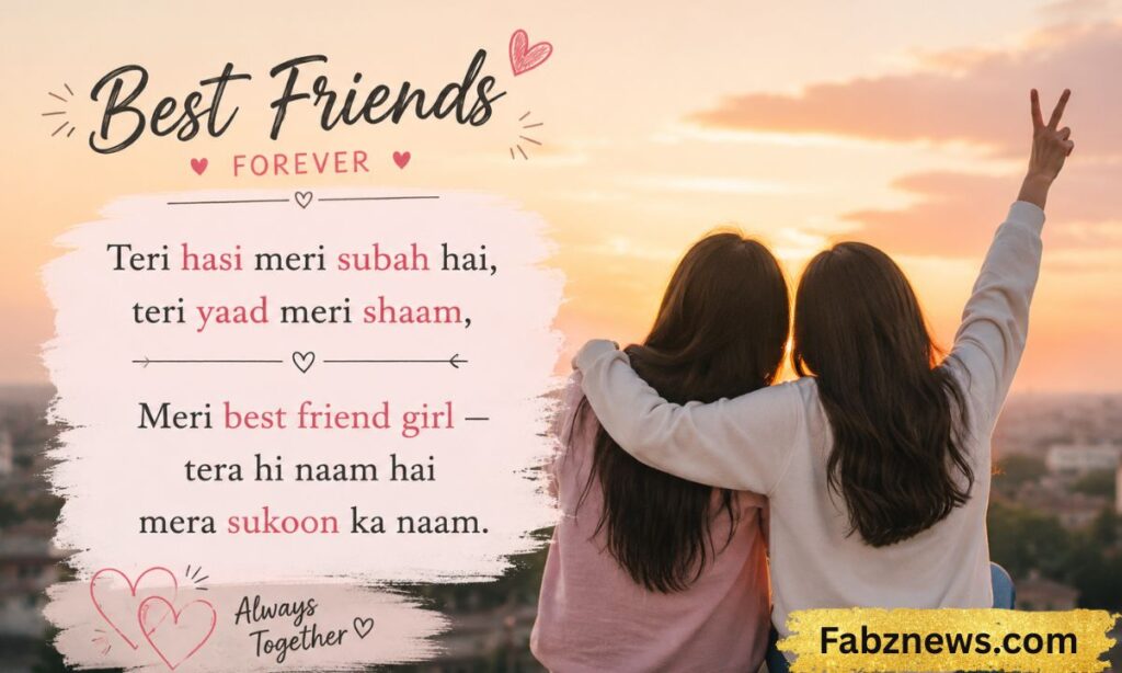 Shayari For Best Friend Girl In English