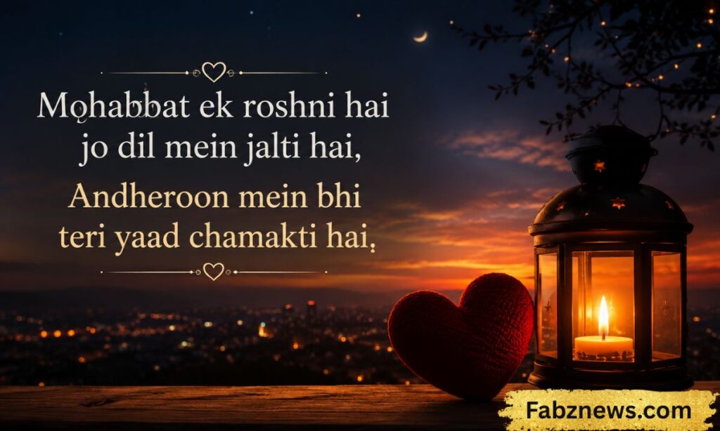 Shayari On Mohabbat In English