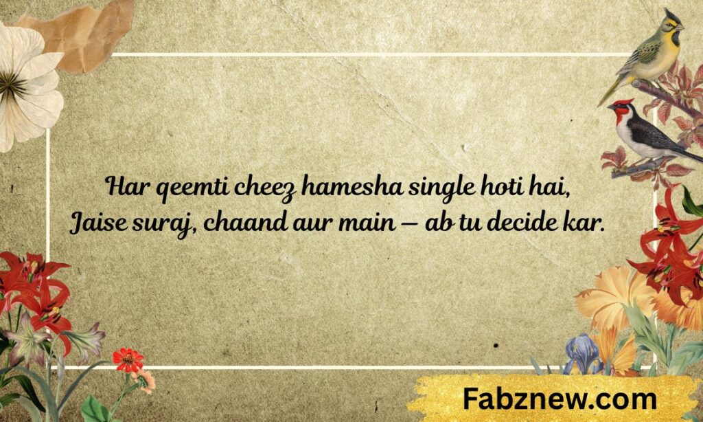 Funny Propose Shayari in English for Propose Day