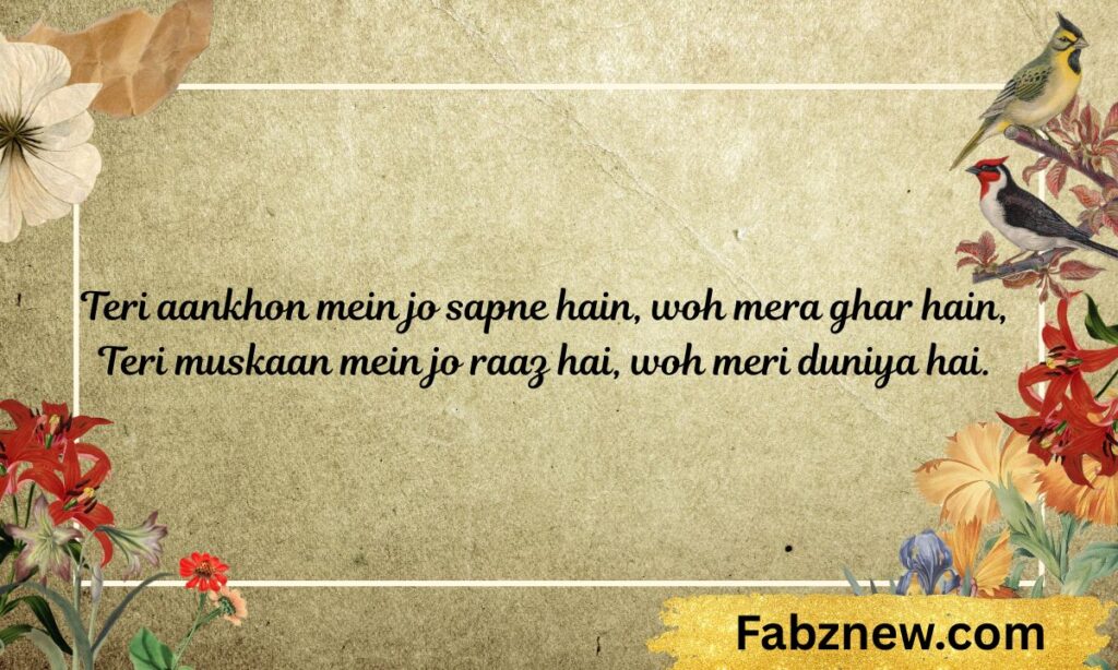 Romantic Sher Shayari in English