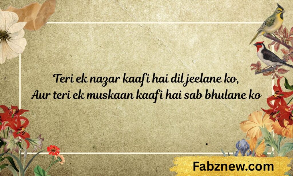 Short True Love Shayari in English