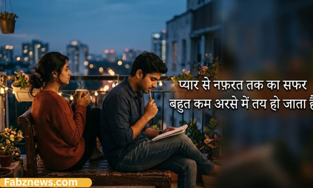 2-Line Love-Hate Shayari