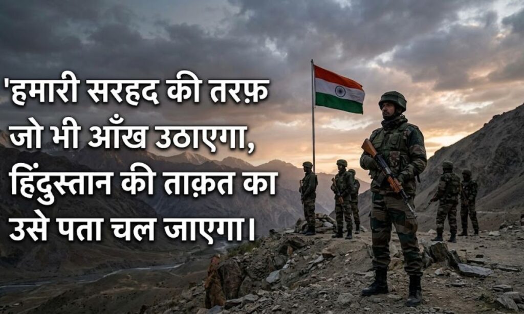 Attitude Shayari Towards Pakistan Armyi