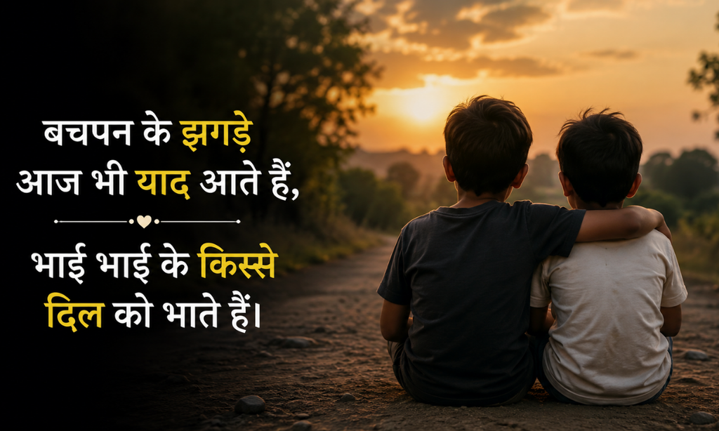 Bhai Bhai Shayari