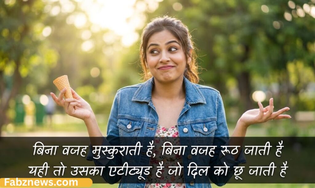 Funny Shayari on Girl Attitude