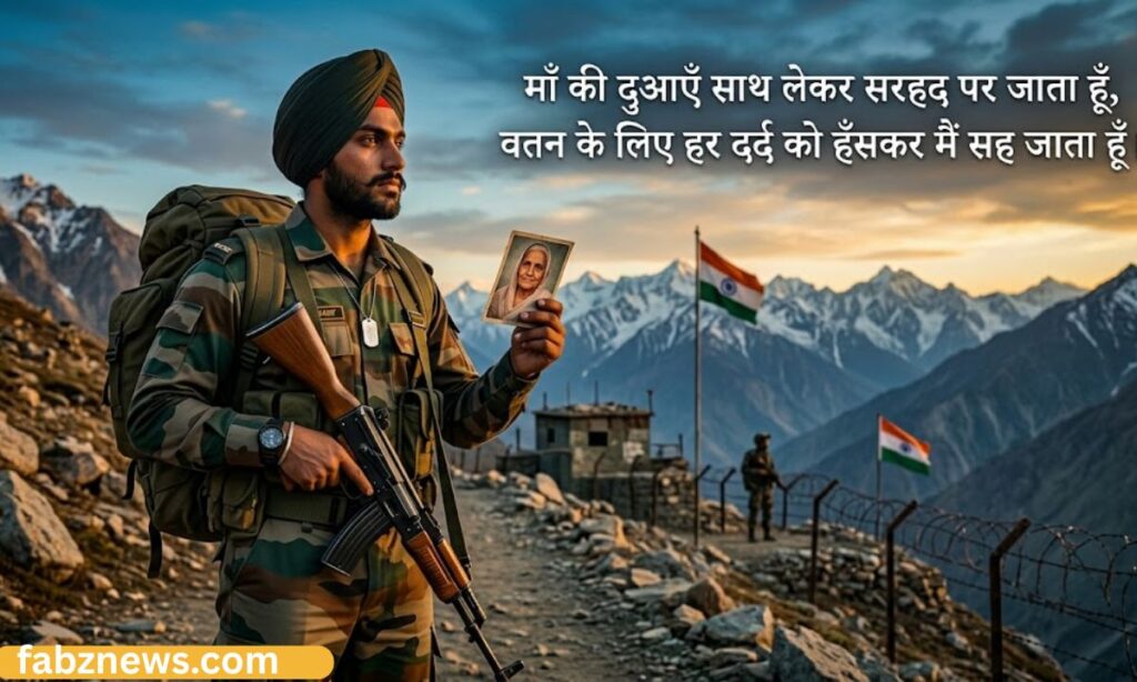 Heart touching desh bhakti indian army shayari