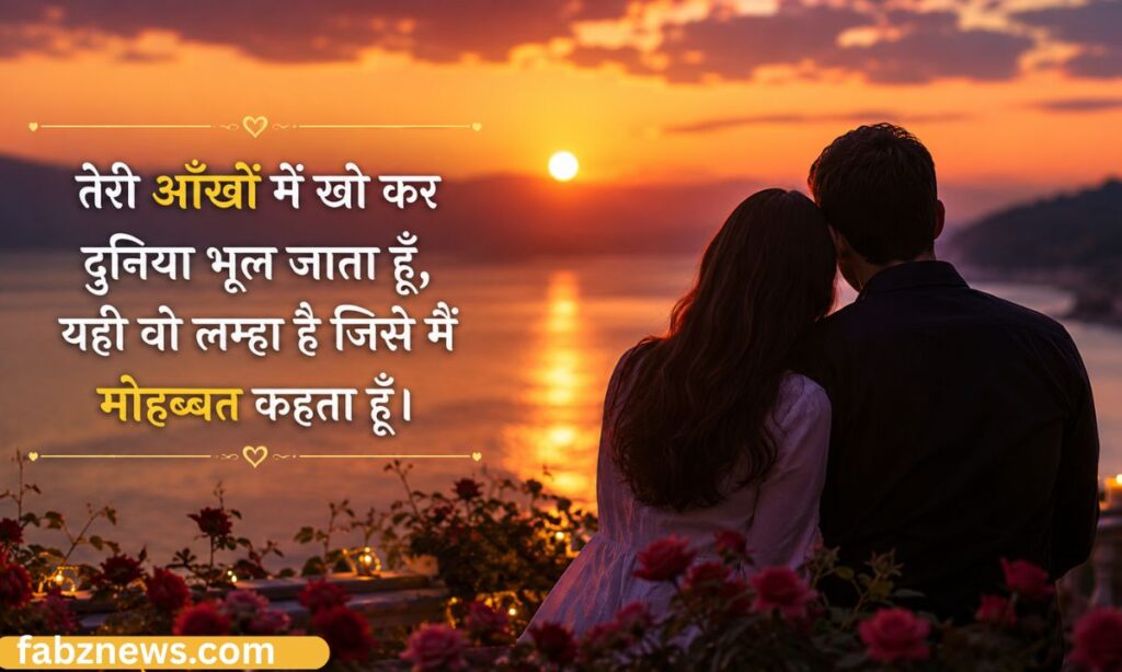 Romantic Shayari in English and hindi