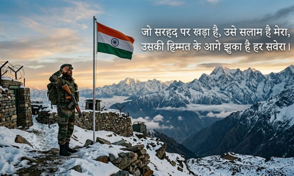 Salute To Indian Army Quotes in Hindii