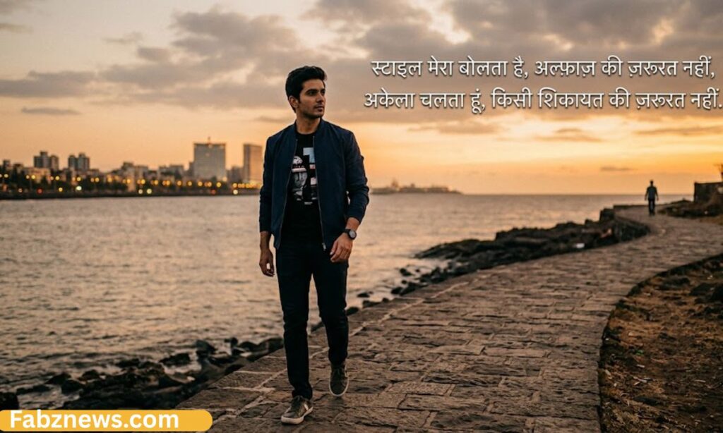 Stylish Shayari Alone