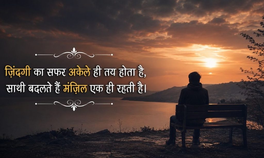 Zindagi Akelapan Shayari
