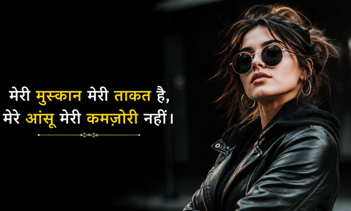 Girls Attitude Shayari in English